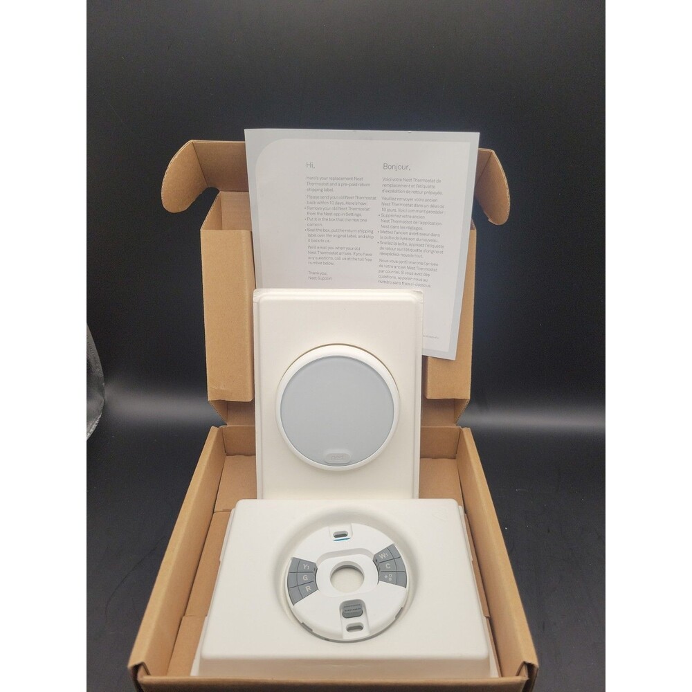 Google Nest Thermostat E A0063 E360129 Smart Thermostat